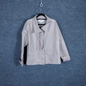 Liz Claiborne Jacket women's XXL beige Business casual outdoors work wear